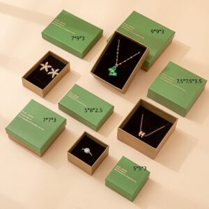 custom lid and bottom gift box for jewelry packaging