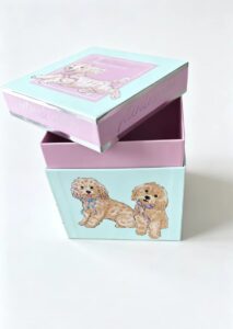 lid and bottom boxes for pet products